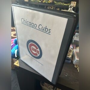 ❌❌❌ SOLD ❌❌❌ Chicago Cubs Vintage 27-card Baseball Binder